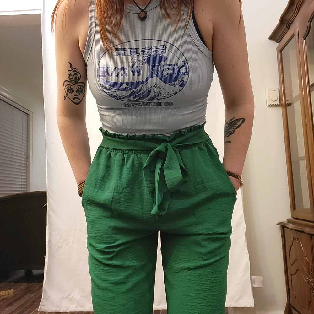 Green Women's Trousers